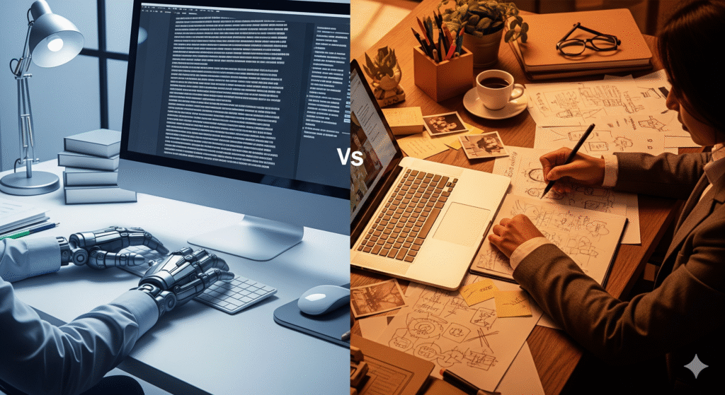 Humano vs Artificial