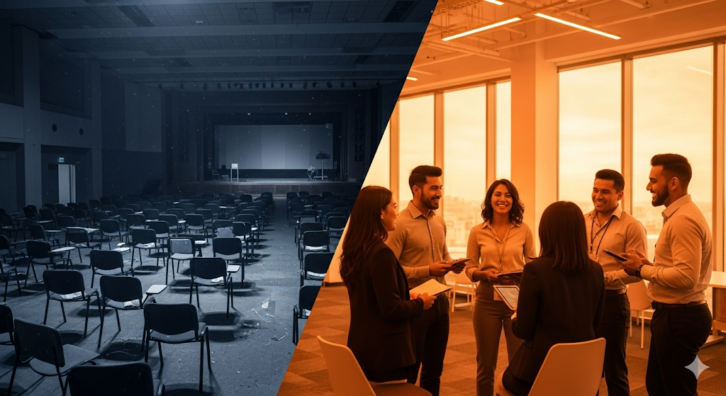 El 73% de los Eventos Corporativos Desaparecerán en 2026