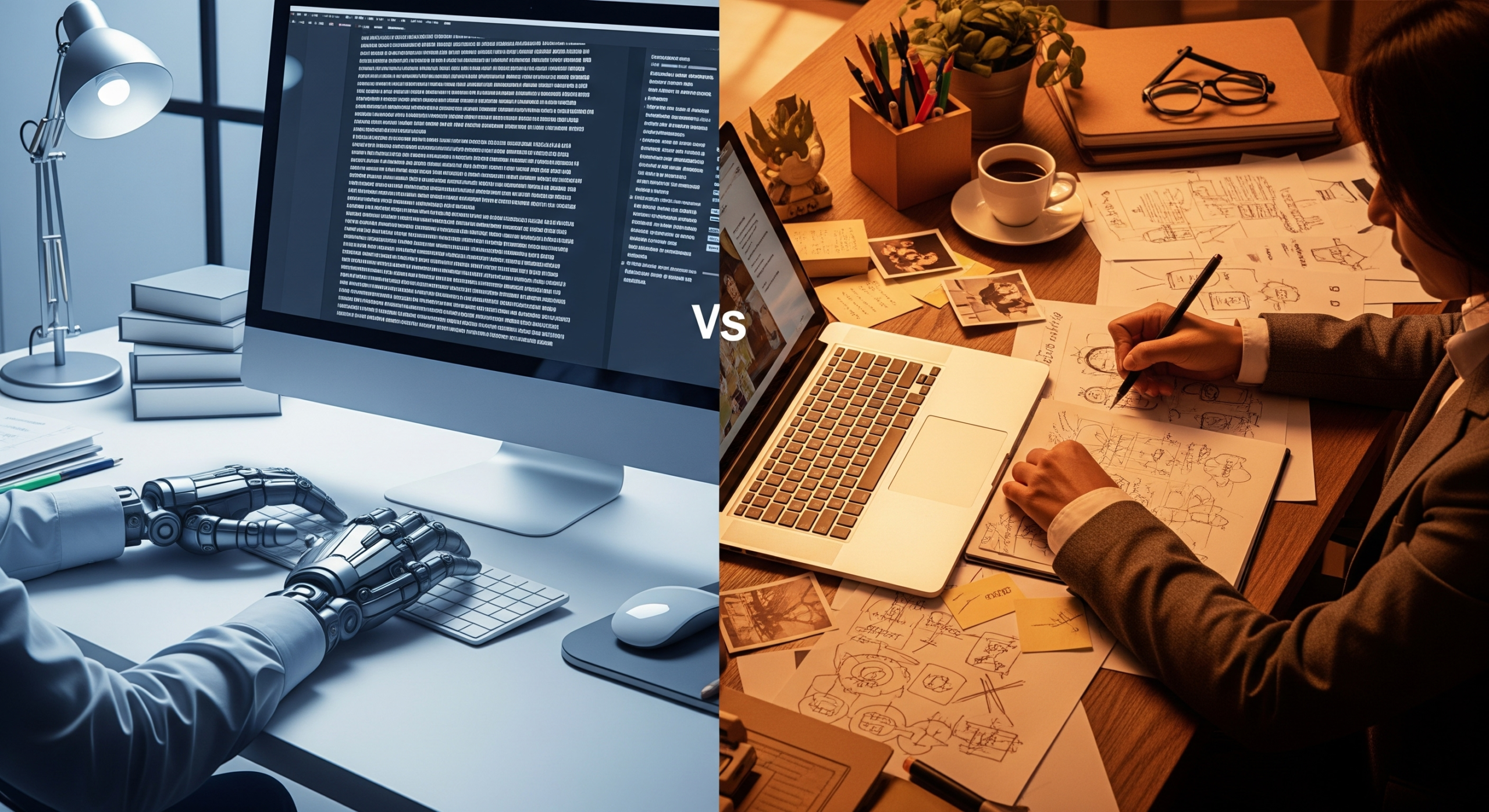 Humano vs Artificial